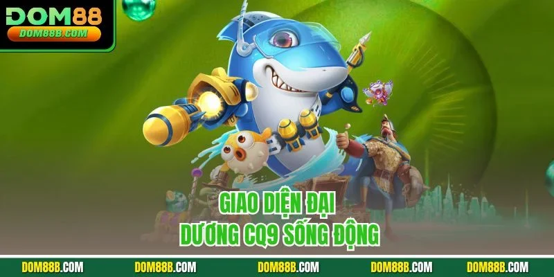 Giao diện đại dương CQ9 sống động